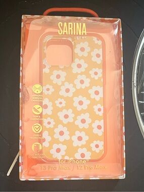 SABRINA Floral Phone Case for iPhone 13 Pro Max / 12 Pro Max NEW NIB